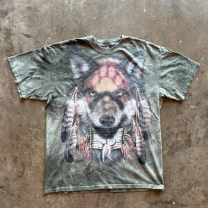 Vintage The Mountain Fox Tee shirt Size large (21x28)